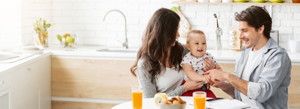 Personal Insurance - family breakfast photo